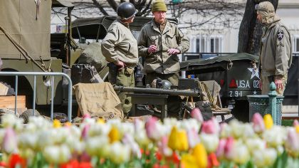 Plzeň oslavila své osvobození americkou armádou