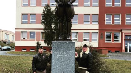 Obec Dýšina, Patton Memorial Pilsen a Slavnosti svobody Plzeň si připomněly výročí 136. narozeni generála George Pattona