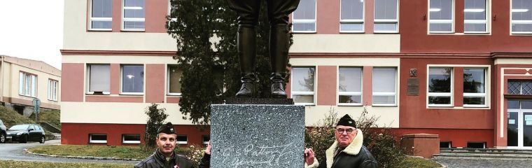 Obec Dýšina, Patton Memorial Pilsen a Slavnosti svobody Plzeň si připomněly výročí 136. narozeni generála George Pattona