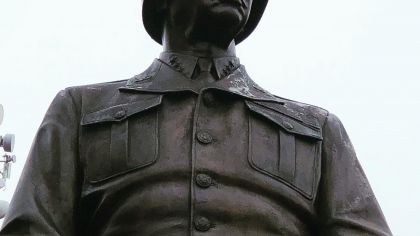 The village of Dýšina, the Patton Memorial Pilsen and the Liberation Festival Pilsen commemorated the 136th anniversary of the birth of General George Patton