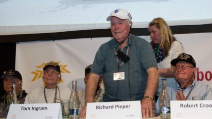 Richard Pieper, the hero and liberator passed away