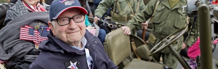 The liberator and 2nd Infantry Division WWII veteran Herman Geist turns 98!